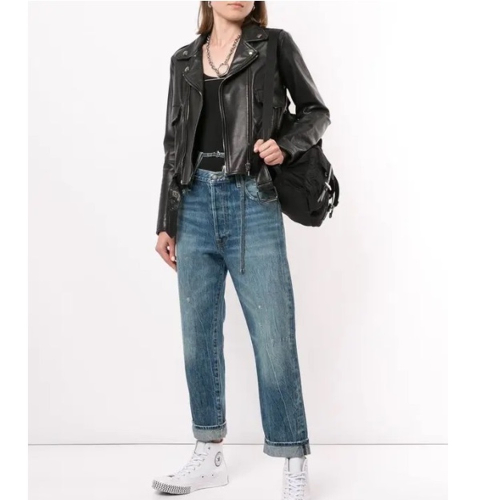 NWT R13 Ollie Straight Leg Jeans Size 26 - Picture 3 of 14